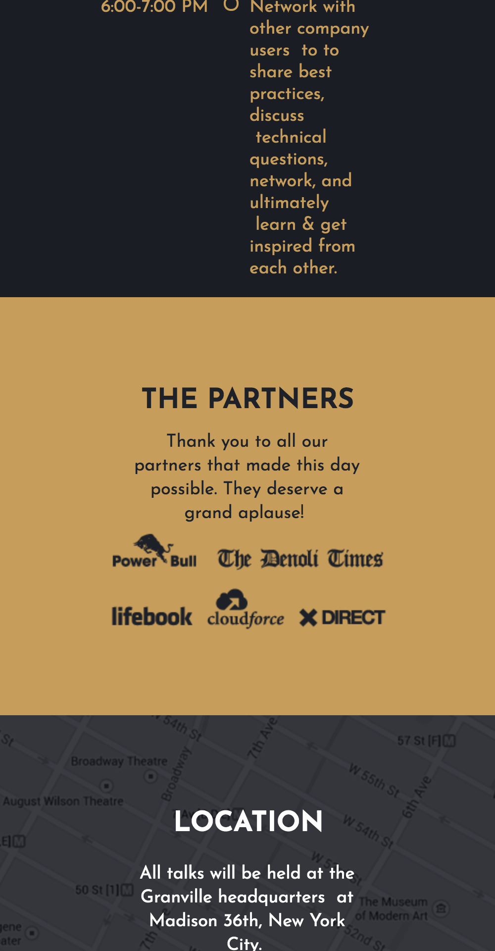Sample website template showcasing small business solutions with customizable layout options for enhancing online presence and customer engagement.